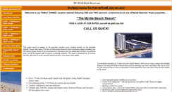 Desktop Screenshot of mymyrtlebeachresort.com